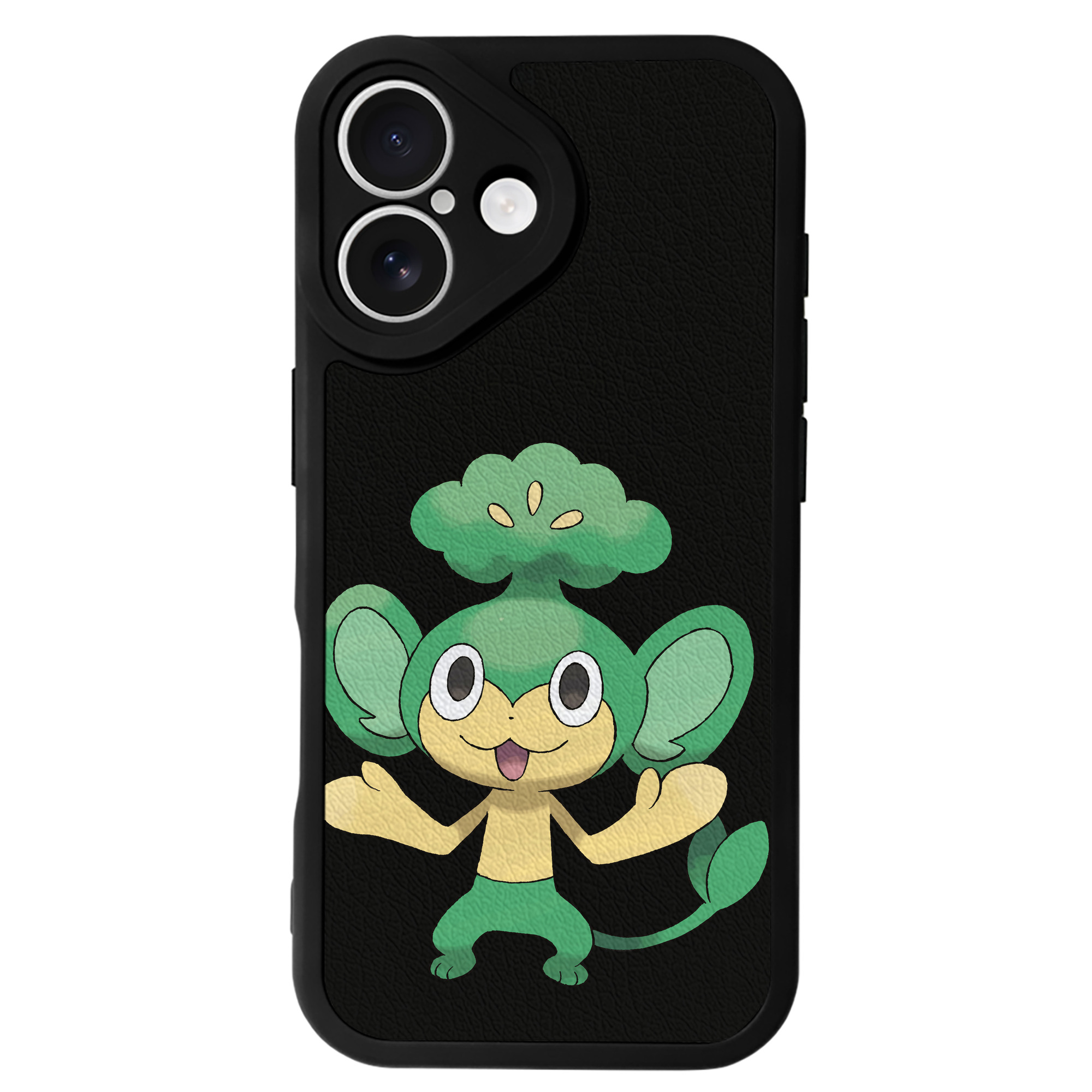 （画像用） ポケットモンスター Pokémon 【iPhone 16シリーズ対応】シリコンスマホケース（レザー調） 材質：シリコン